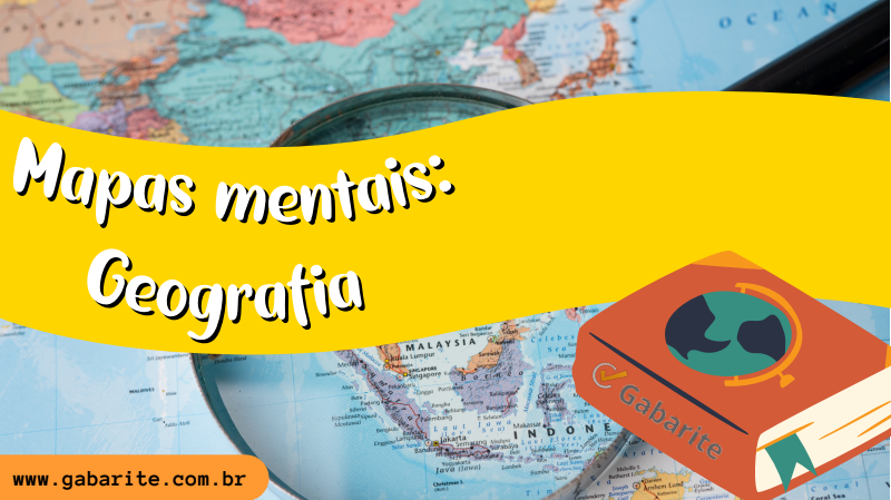 Capa - Mapas Mentais de Geografia