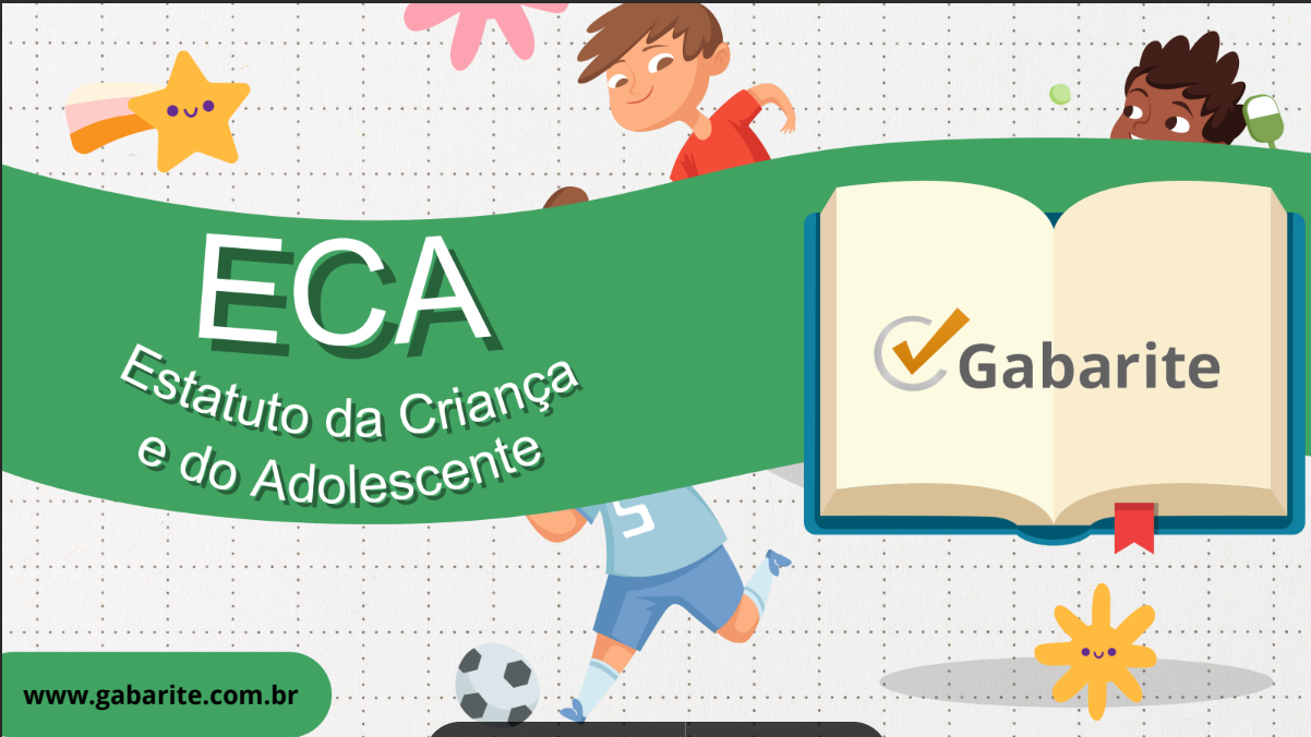 Capa - ECA - Estatuto da Criança e do Adolescente - 60 Mapas Mentais para Concursos