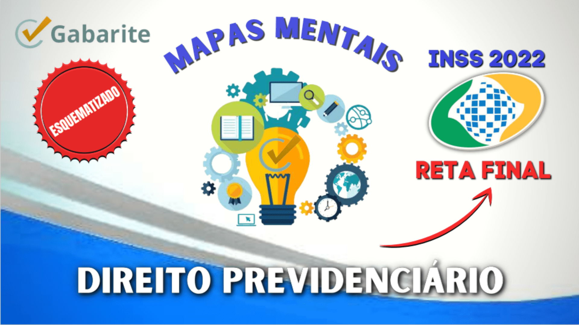 Capa - Direito Previdenciário - 110 Mapas Mentais para Concursos